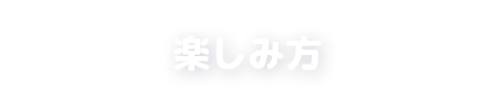 楽しみ方